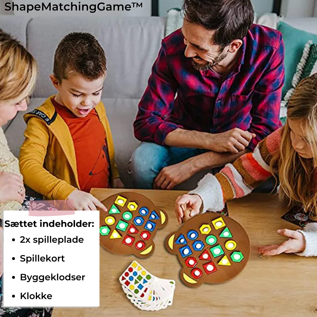 ShapeMatchingGame™ | Farveterningepuslespil for børn