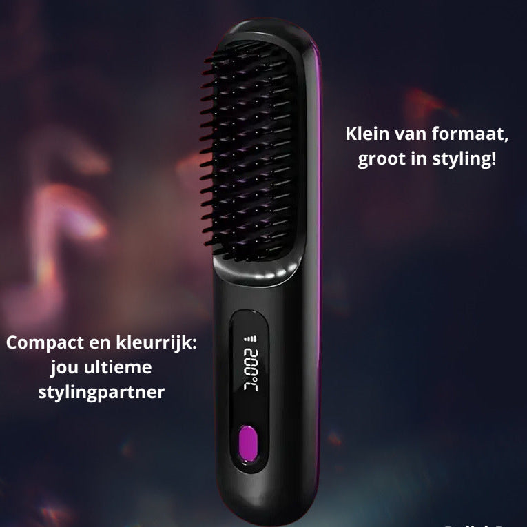 GlamPro Styler Pro Haarstyler - Klein, kraftvoll und immer on point.