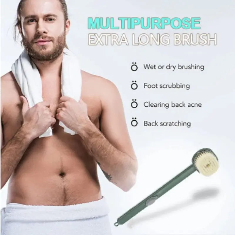 EasyBrush™ - Rengøringsbørste med langt skaft til bademassage [Rabat på sidste dag]