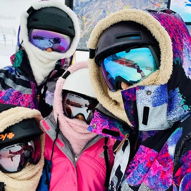 SkiMask™ | Skimaske med sherpa-hætte