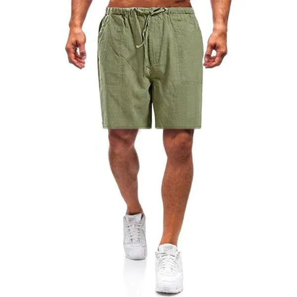 LinoFit Herre Leinen Shorts