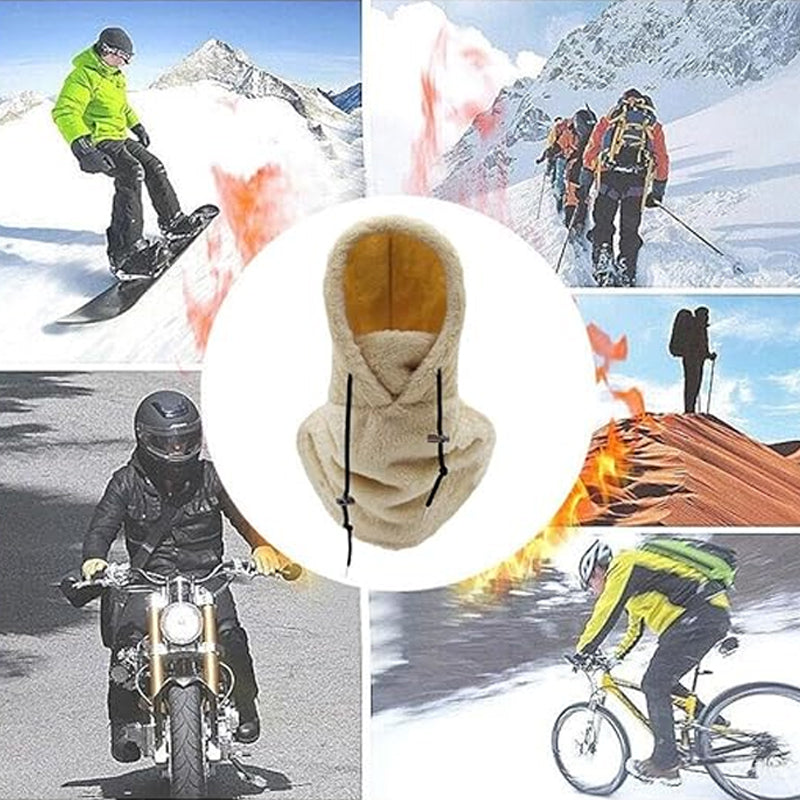 SkiMask™ | Skimaske med sherpa-hætte