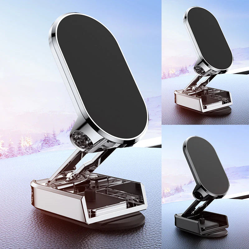 SmartMagnetic™ | Foldbar biltelefonholder i metal