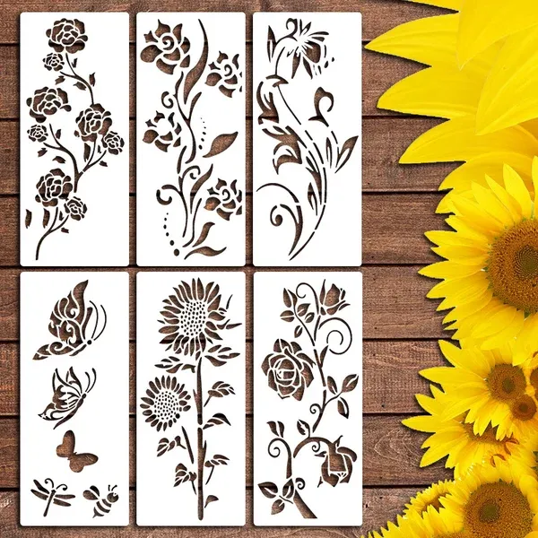 50% Rabat | FlowerCraft™ - Store dekorative blomsterstencils [Sidste dags rabat].