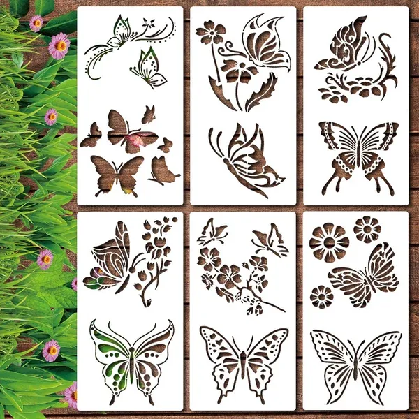 50% Rabat | FlowerCraft™ - Store dekorative blomsterstencils [Sidste dags rabat].