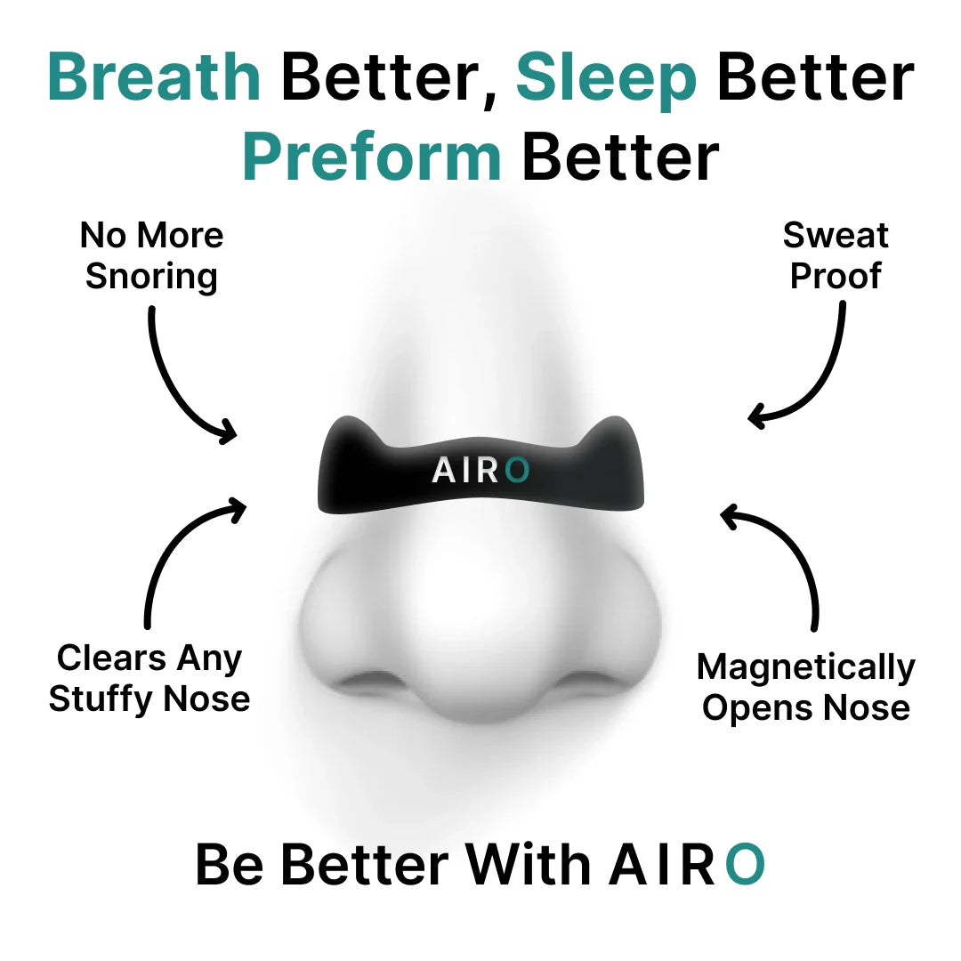 AirFlow Næsebånd – Træk vejret bedre, sov bedre