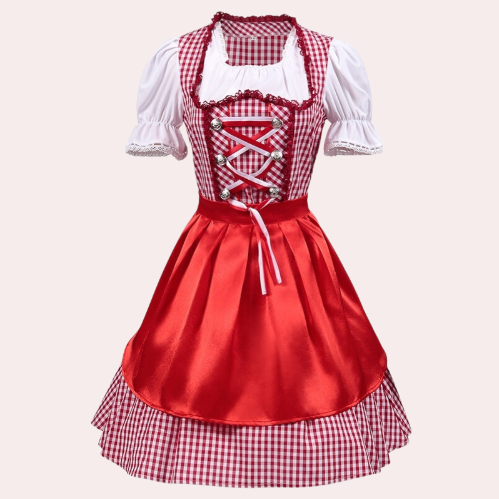 Oktavia - Stilfuldt Oktoberfest Dirndl til Kvinder