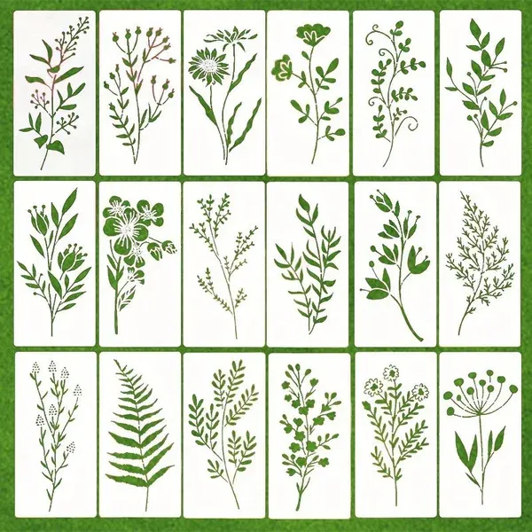 50% Rabat | FlowerCraft™ - Store dekorative blomsterstencils [Sidste dags rabat].