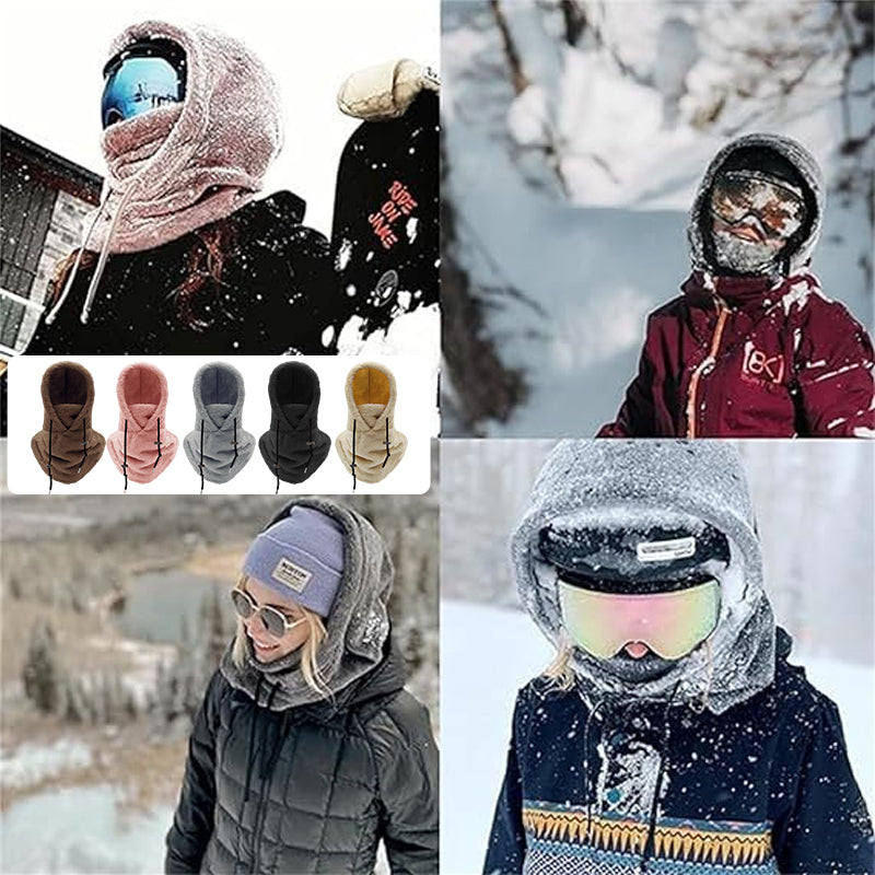 SkiMask™ | Skimaske med sherpa-hætte