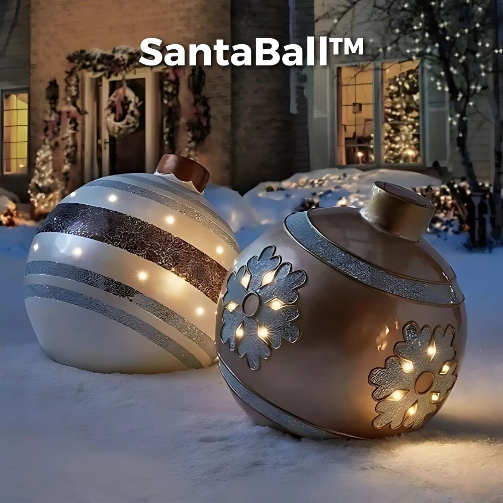 SantaBall™ | Oppustelig julekugle