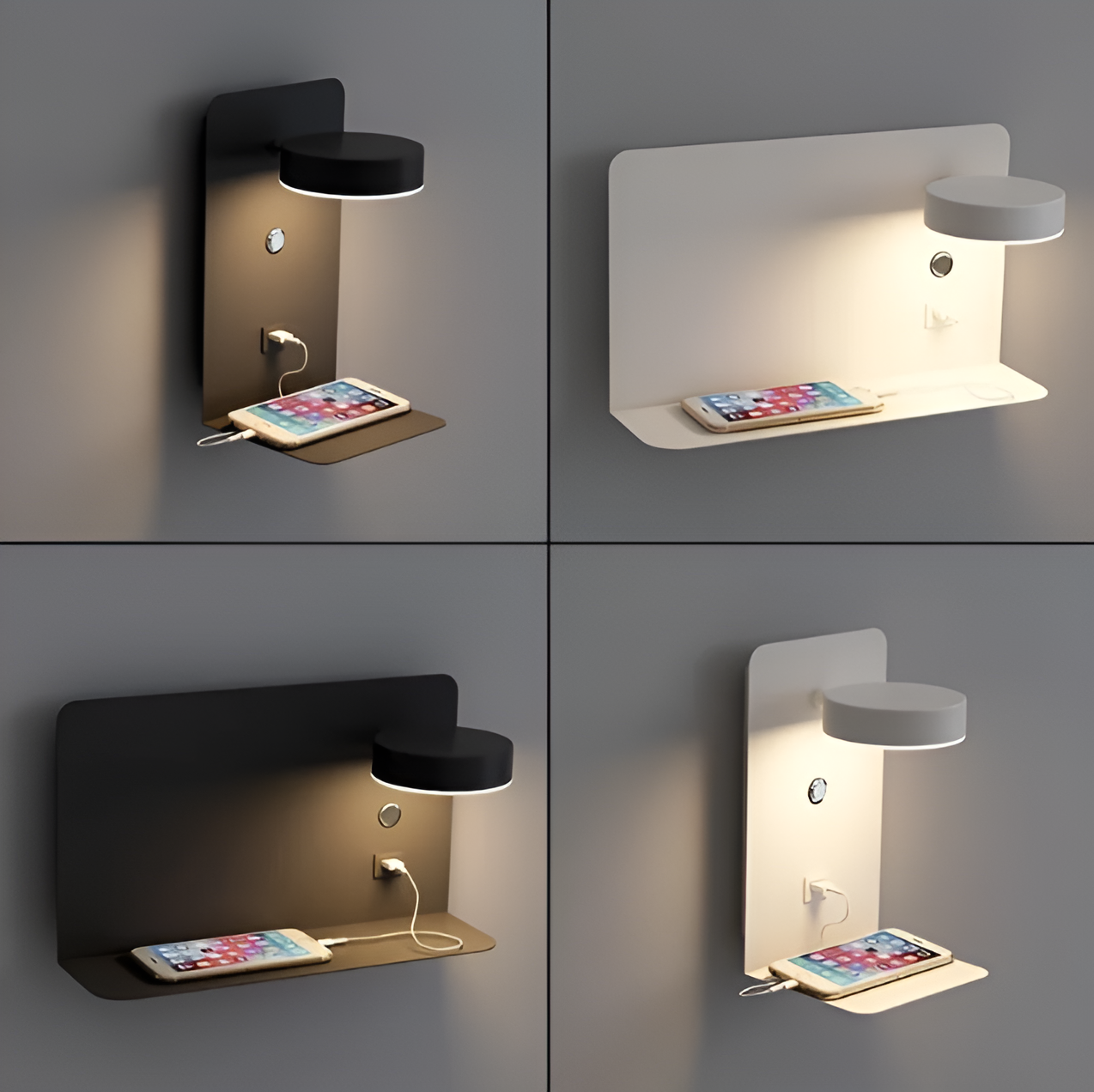 Lumo | Minimalistisk & USB Opladnings Nattelygte