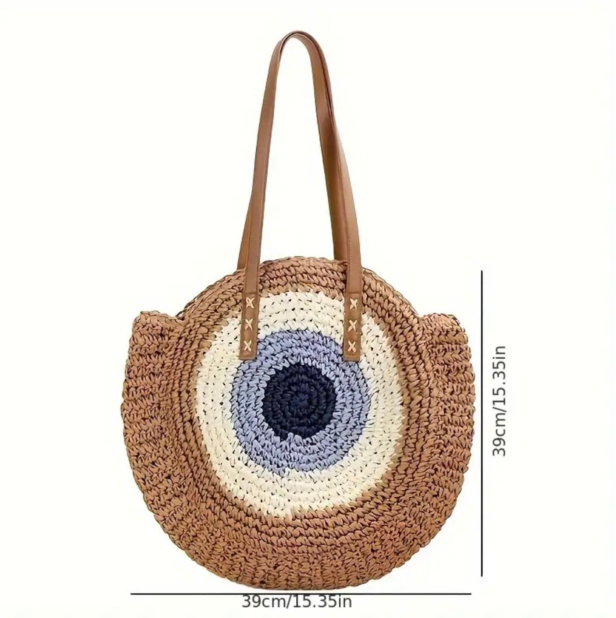 Evil Eye Stormi Schultertasche - Braun