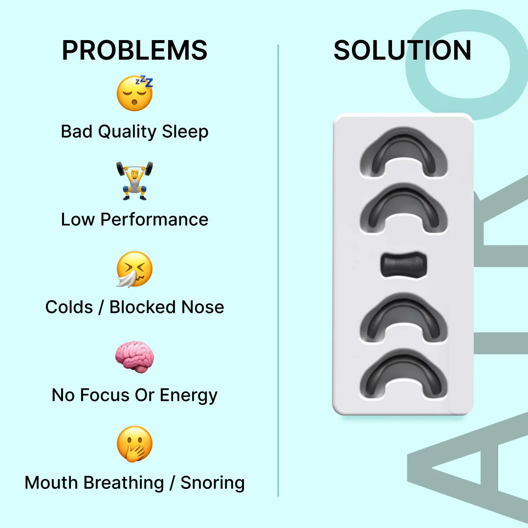 AirFlow Næsebånd – Træk vejret bedre, sov bedre