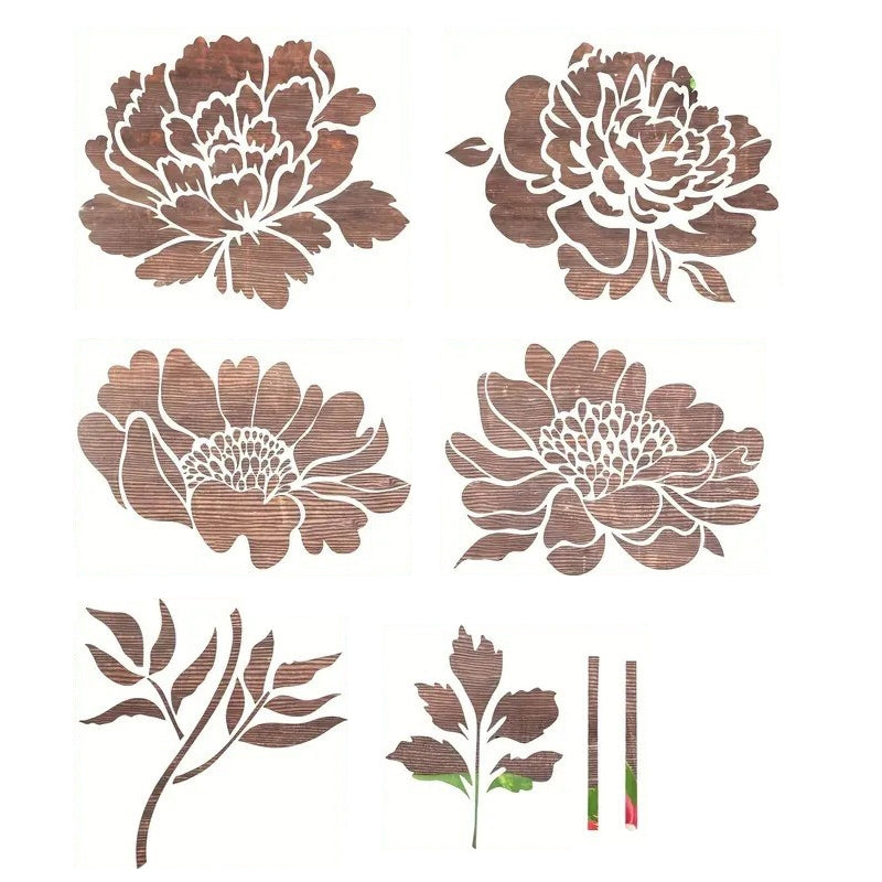 50% Rabat | FlowerCraft™ - Store dekorative blomsterstencils [Sidste dags rabat].