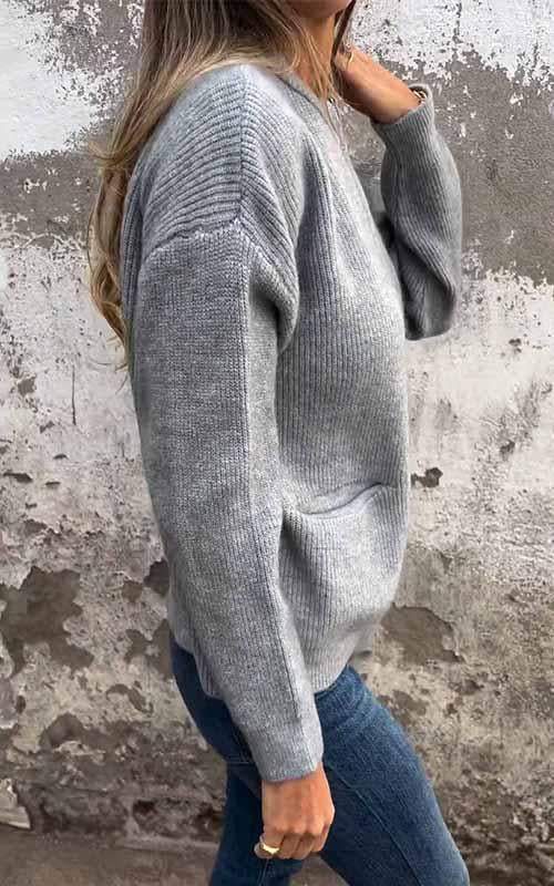 Regina - Hyggelig zip cardigan