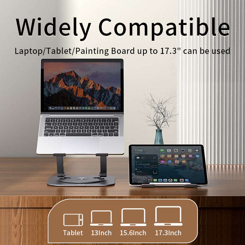 Laptop Stand™ 360° justerbar aluminiumsbord/laptop-holder