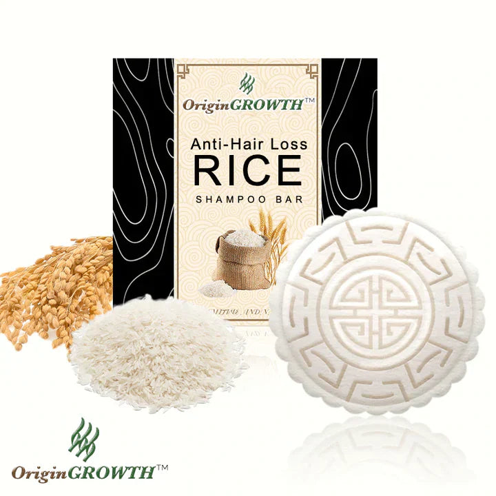 OriginGROWTH™ | Rice Hair Growth Shampoo Bar