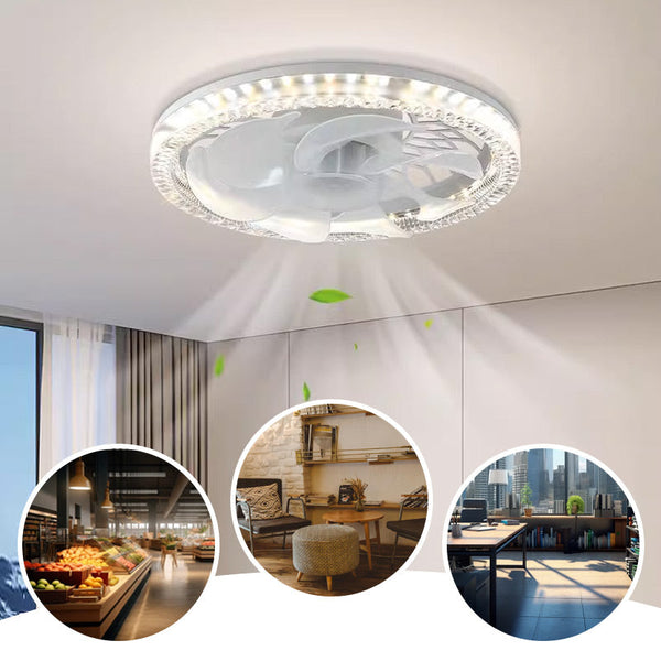 LumenBreeze™ | Fjernbetjent, justerbar loftsventilator