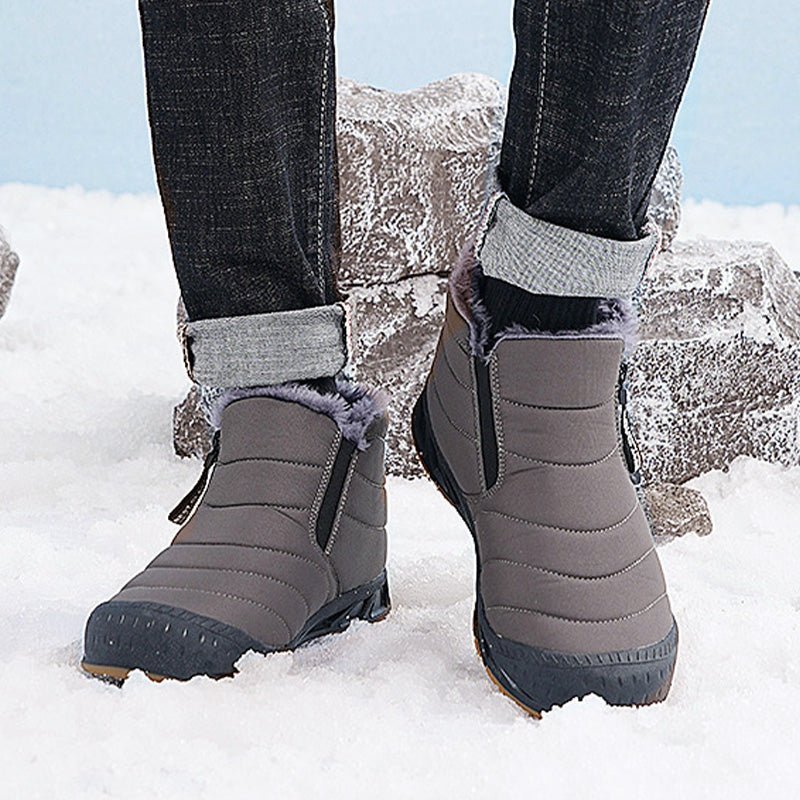 CryoStep Snow Boots Opdag Vore Luksus Vinterstøvler med Pelsfor