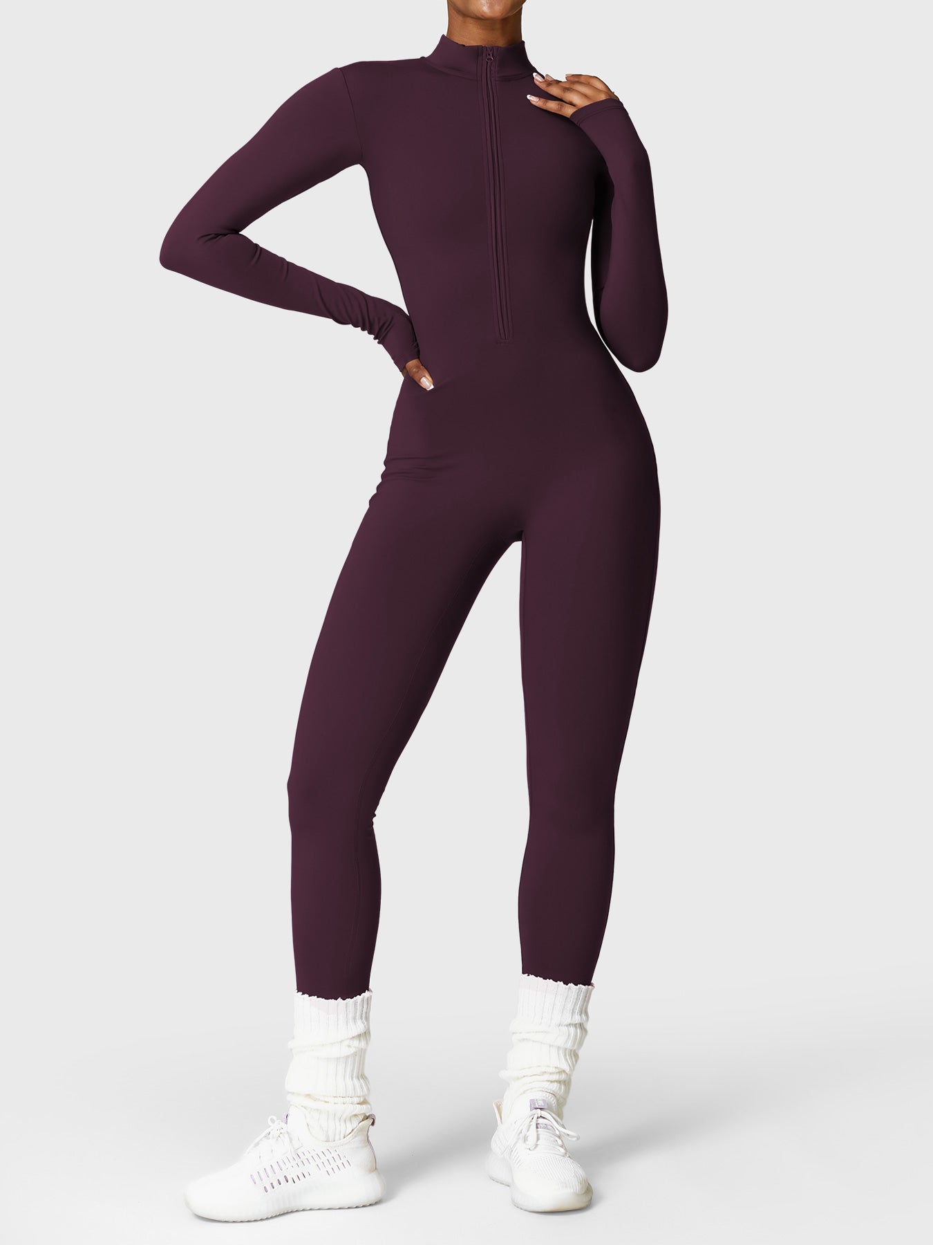 GymElite Fleece Jumpsuit